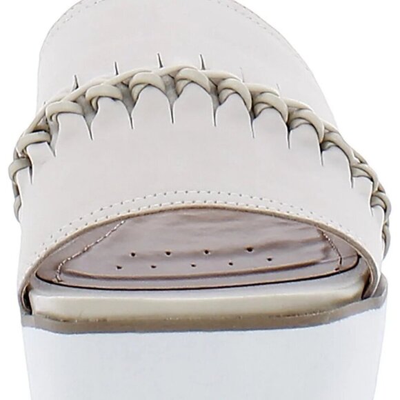 NWT NYDJ Rory Nubuck Peep-Tow Wedge Sandals Size 8.5 M - Picture 3 of 5